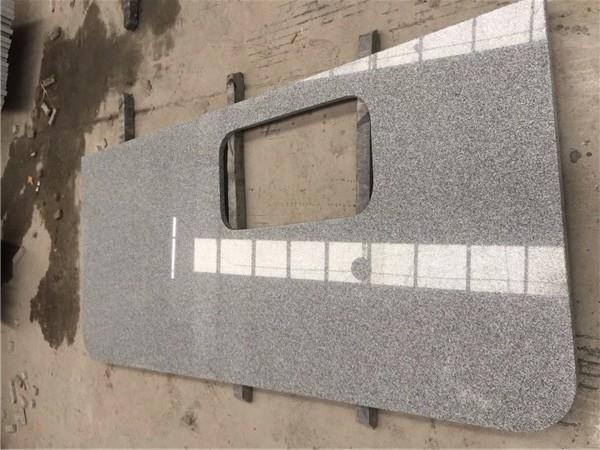 luna pearl granite kitchen countertops G603 granite polished countertop