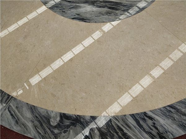 Medallions tile stone polished(001)
