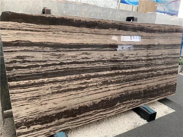 Lempengan Ubin Marmer Coklat