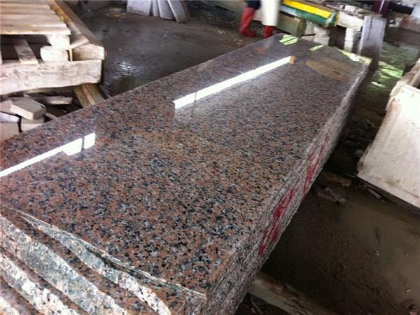 rosa porrino granite polished