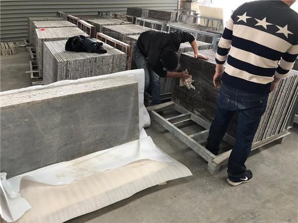 silver honed travertine tiles for floor