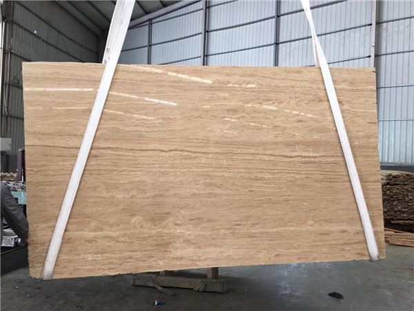 beige travertine marble for decoration