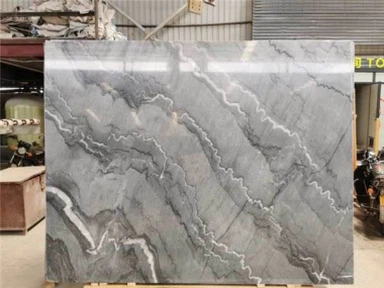 Lembaran Marmer Abu-abu Yang Indah