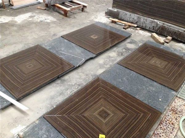tobacco brown marble tile for mosaic