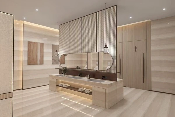 Serpeggiante Marble Bathroom Tiles
