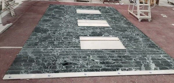 Honed Green Marble tile