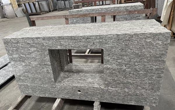 Meja Granit Putih Bulan