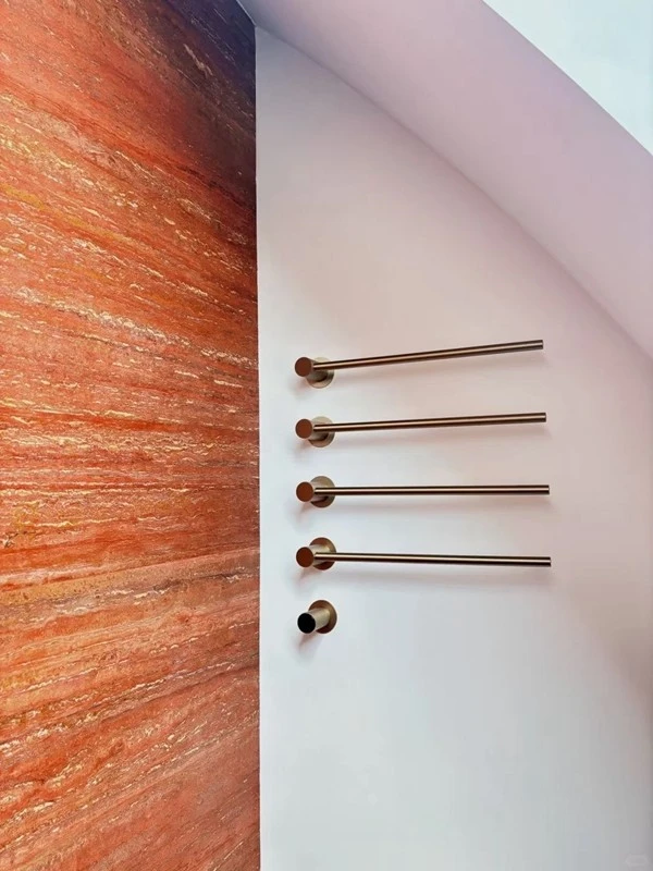 Red Travertine Bathroom wall tiles