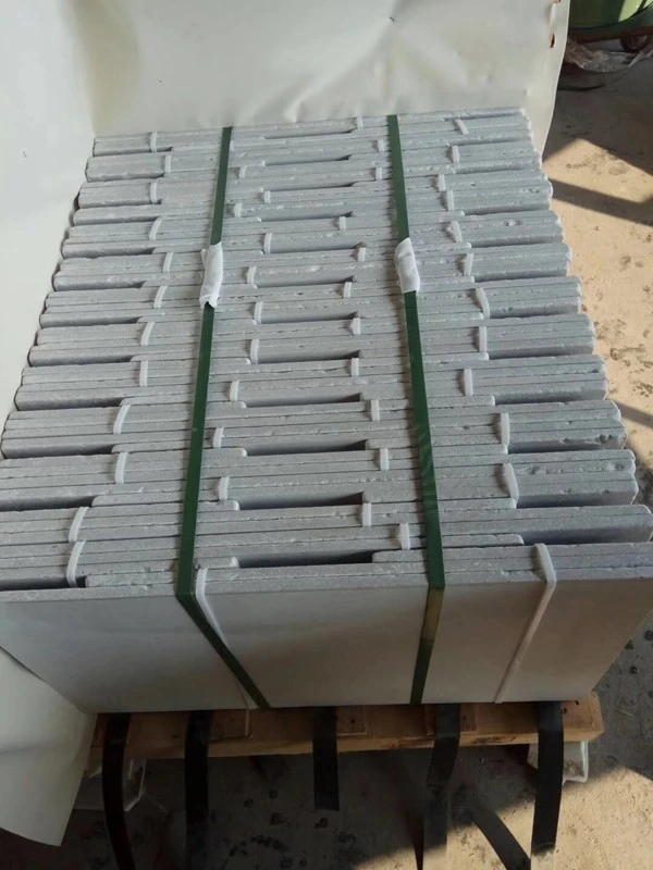 Tumbled Grey Limestone floor tiles