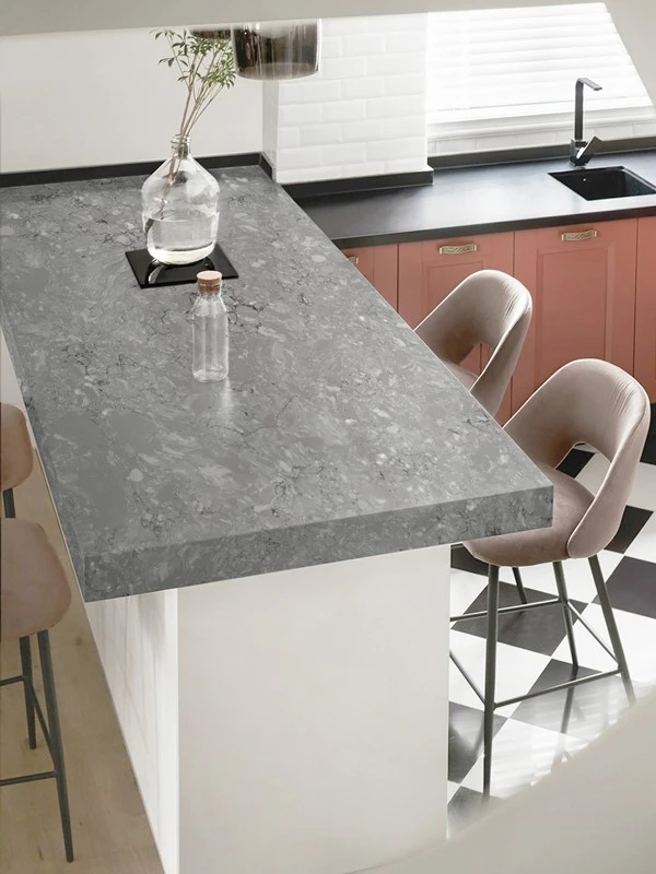 Victoria Grey Artificial Marble countertop